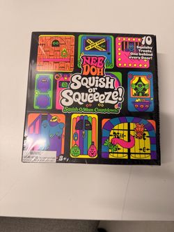 Needoh Squish Or Squeeze Halloween Countdown Calander Squish-o-ween Ships Now!