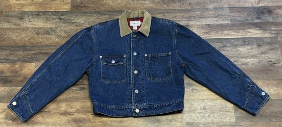 Polo Ralph Lauren Corduroy Collar Equestrian Lined Vintage Jacket