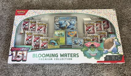 Pokémon Scarlet & Violet 151 Blooming Waters Premium Collection Box NEW/SEALED