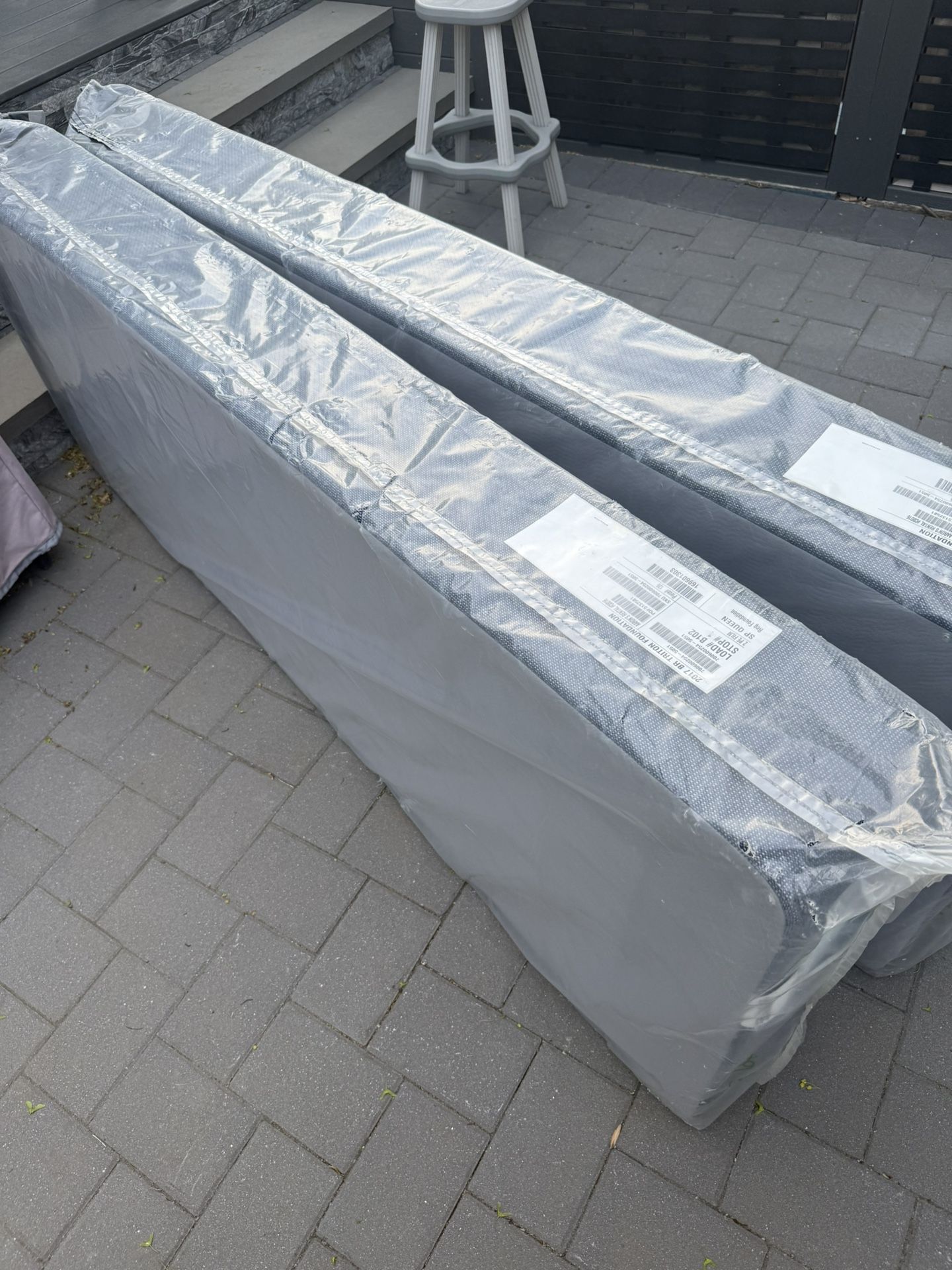 Two Twin Box Springs