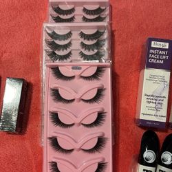 New~ Makeup & More >>mascara, eyelashes & Glue >>