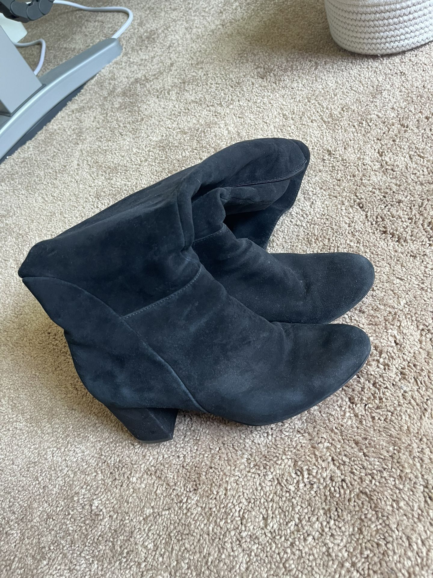 Black Boots With Heel