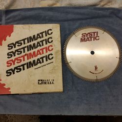 New 15" Carbide Systematic 100 Teeth Trim & Cutoff Blade