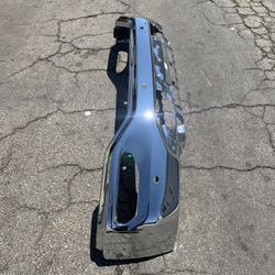 GMC Sierra 1500 Front Bumper OEM 2016 2017 2018 (sensor holes)