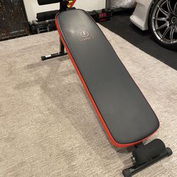 Marcy Decline Slant Bench w/ Headrest