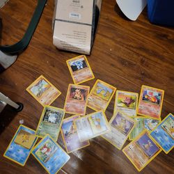 1st Edition Pokemon Cards Used