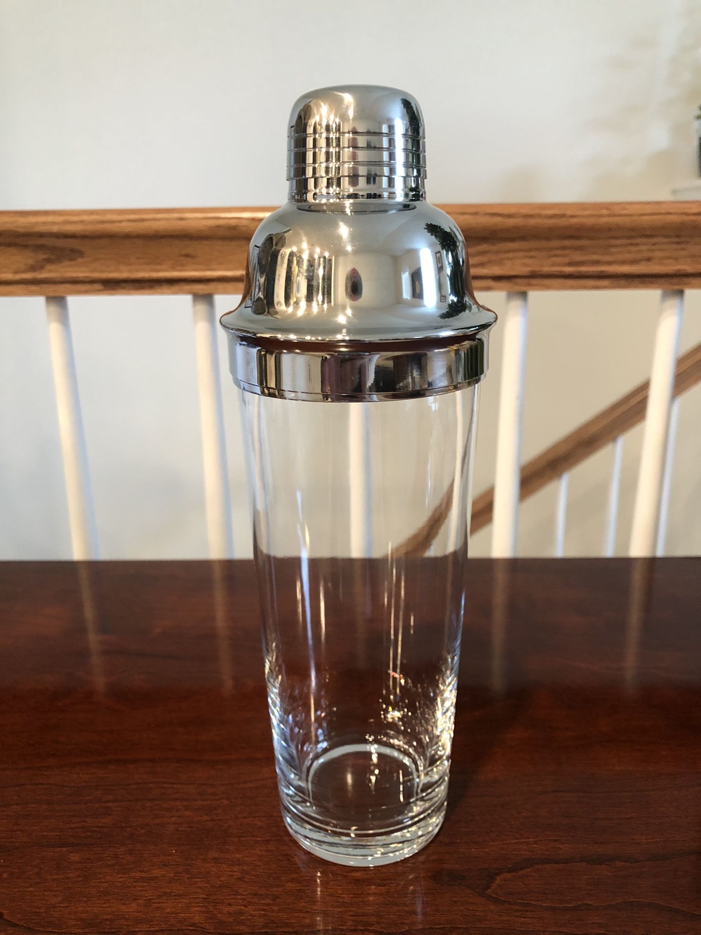 Your BAR CART could use this BEAUTIFUL POTTERY BARN COCKTAIL SHAKER!