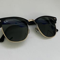 Rayban Shades Gold Frame (no Prescription )