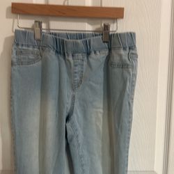 Girls Jeans Size 14 Light Wash 