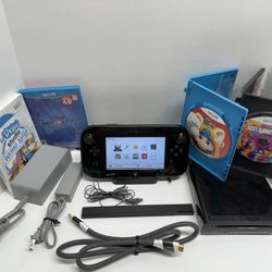 Nintendo Wii U 32GB Mario Kart Console w/ Mario Kart 8/ Minecraft/super Mario ++