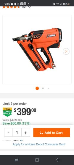 Paslode Framing Nailer 30 De