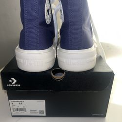 Unisex Converse Blue and White High-Top Sneakers men’s sz 8 women’s size 9.5
