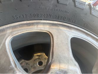 6 tires and wheels