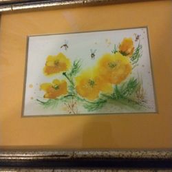 California Poppies By Mary Toman
