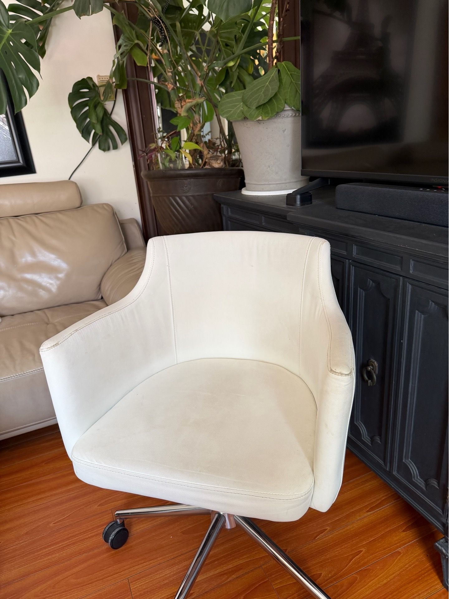 White chairs