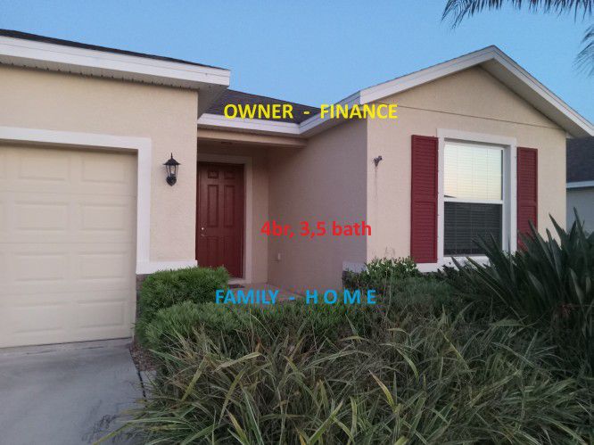 Home 4br, 4 Bath, 3car Garage Owner Financed With Only 10% Down