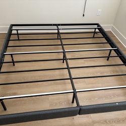 Floating LED Bed Frame King Size 