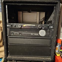 Complete PA with Sunn Speakers Or Bass Amp