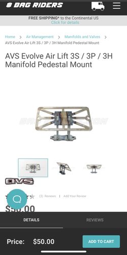Air Lift Manifold Pedestal Mount