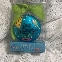 NIB Coton Colors Best Babysitter, Ornament.