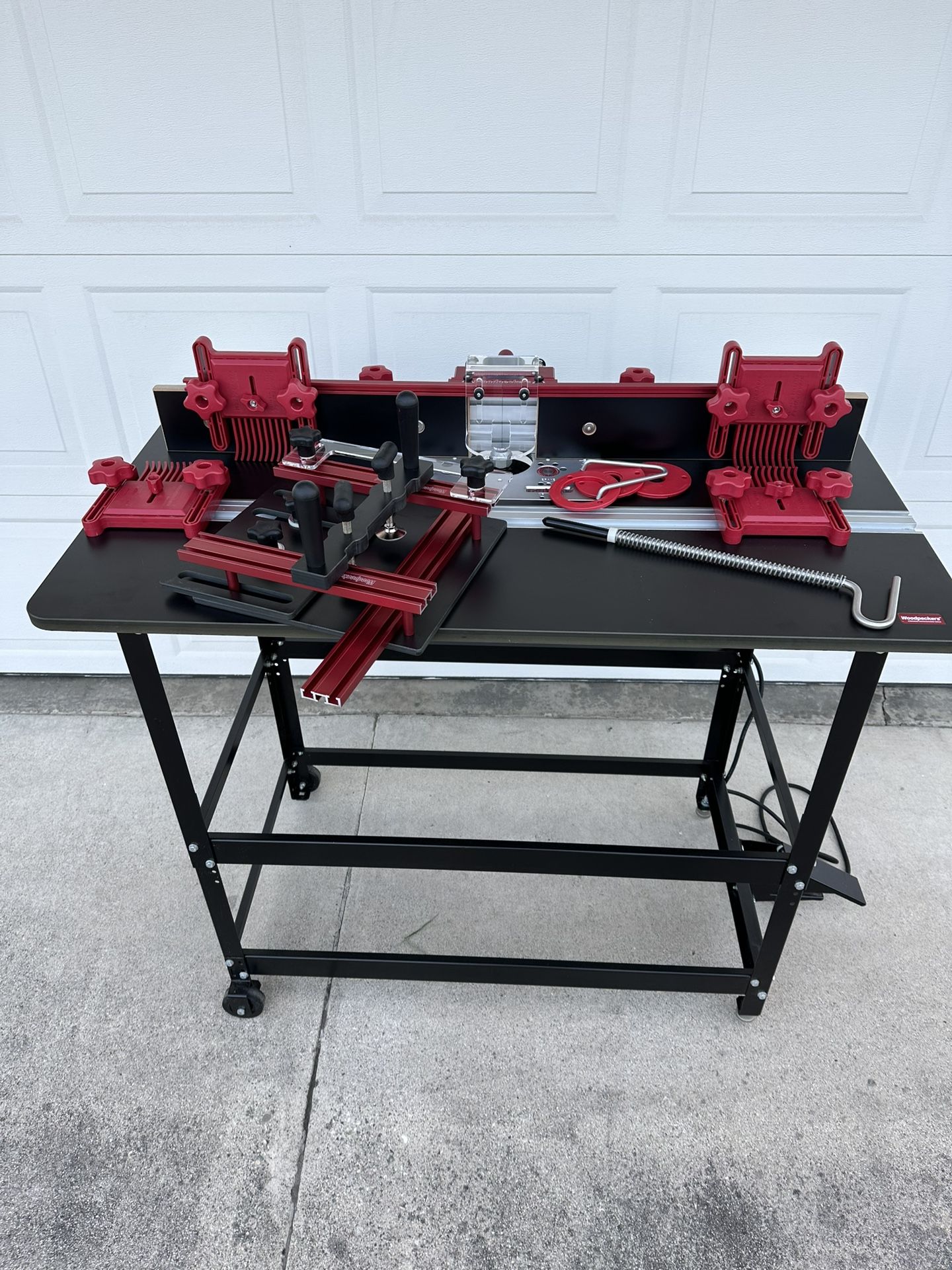 Woodpecker Router Table And Router Milwaukee 5625- Brand New 