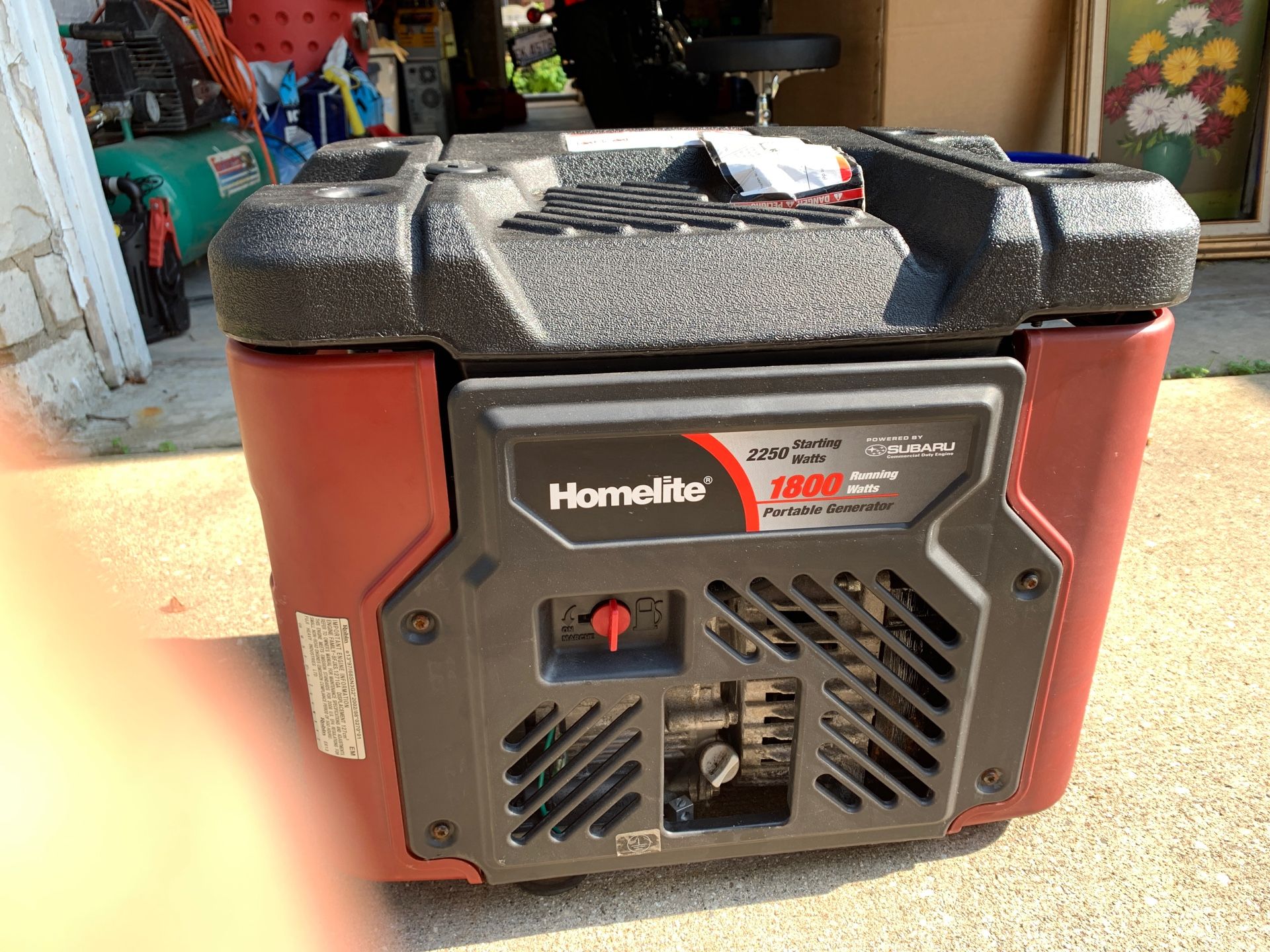 Homelite Portable Generator 2250 Starting watts for Sale in Skokie, IL