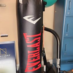Everlast Dual Station Punching Bag Stand – Barely Used