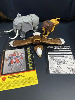 Vintage Beast Wars Magnaboss Combiner Set (1997)