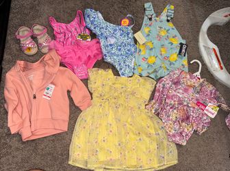 TONS of mixed baby girl clothes, great condition