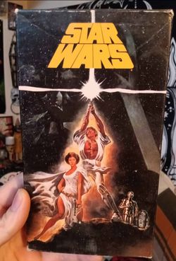 Star wars A New Hope VHS