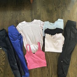 Lululemon Women’s Clothes Leggings Joggers Sweatshirts Tops Sport Bra Sizes 0-2
