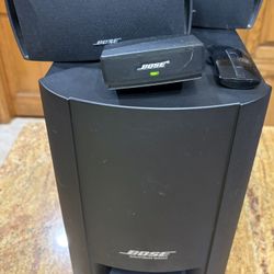 Bose CineMate Series II Home Theater System w/ Subwoofer & Remote – Tested