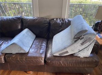 Orthopedic back Rest, Leg Rest 