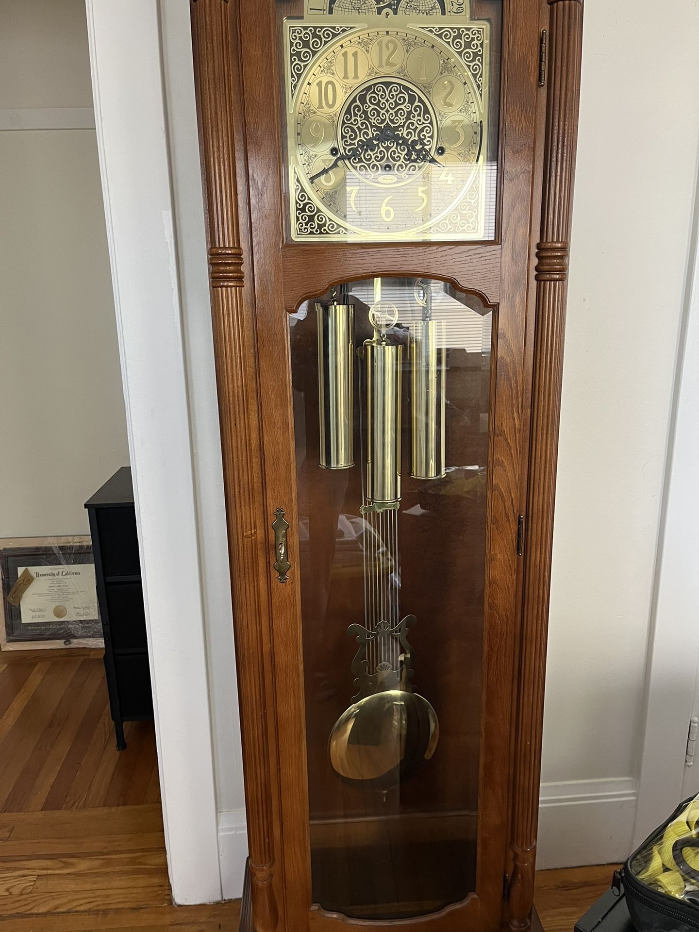 1990 Ridgeway Grandfather Clock