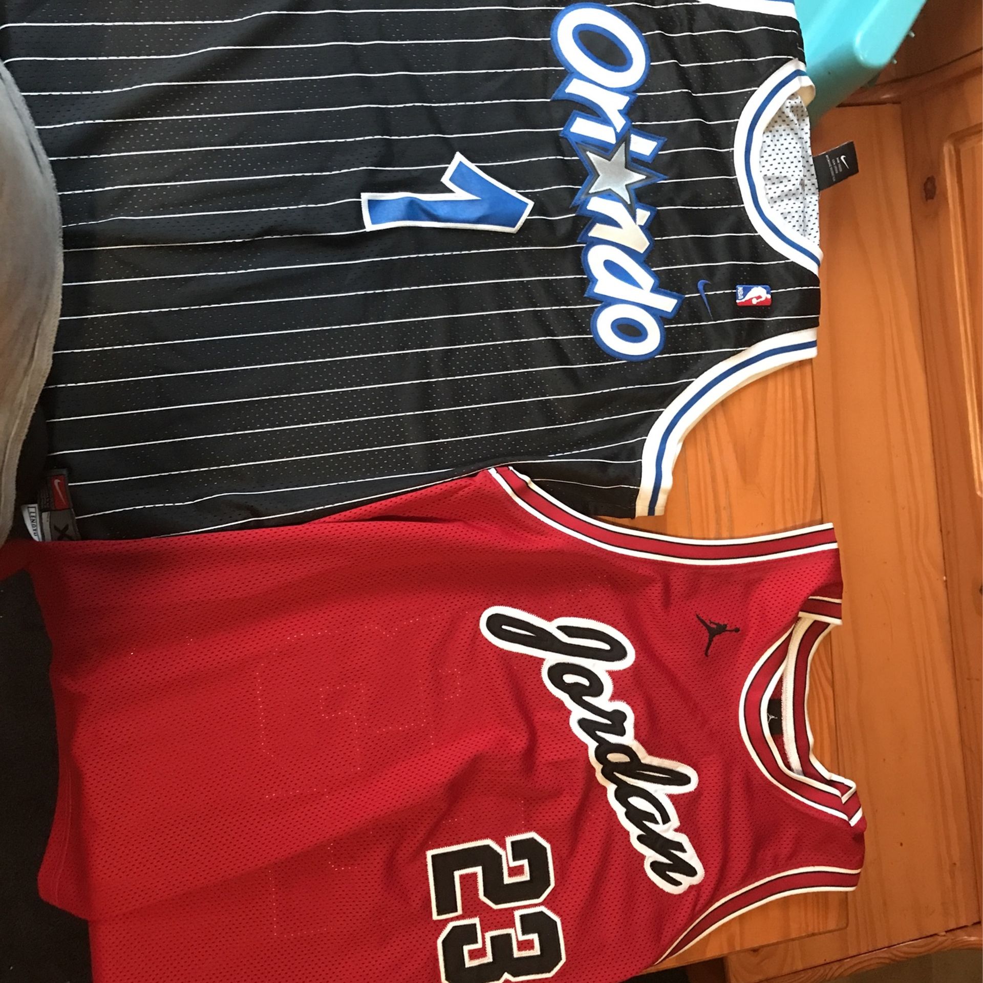 Tracy McGrady Jersey XL, Jordan Jersey L