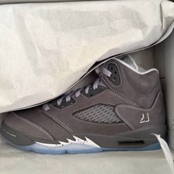 Jordan 5s Wolf grey -6y gs