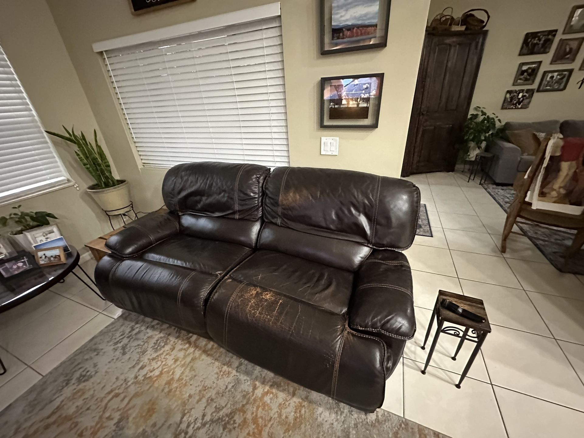 2 Reclining Sofas - Send Offers Must Go