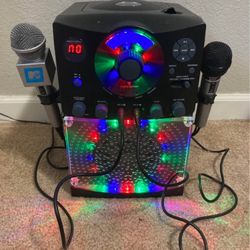 Karaoke Machine + 2 Mics