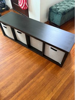 IKEA 4 cubby shelf  Kallax