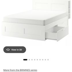 Full Brimnes Bed Set 