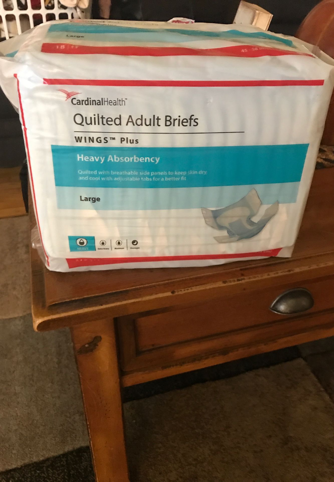 Cardinal Health- Quilted Adult Briefs/ Diapers