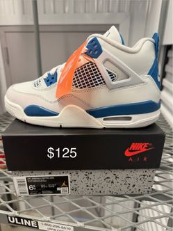 Jordan 4 military blue! sz 6.5y!