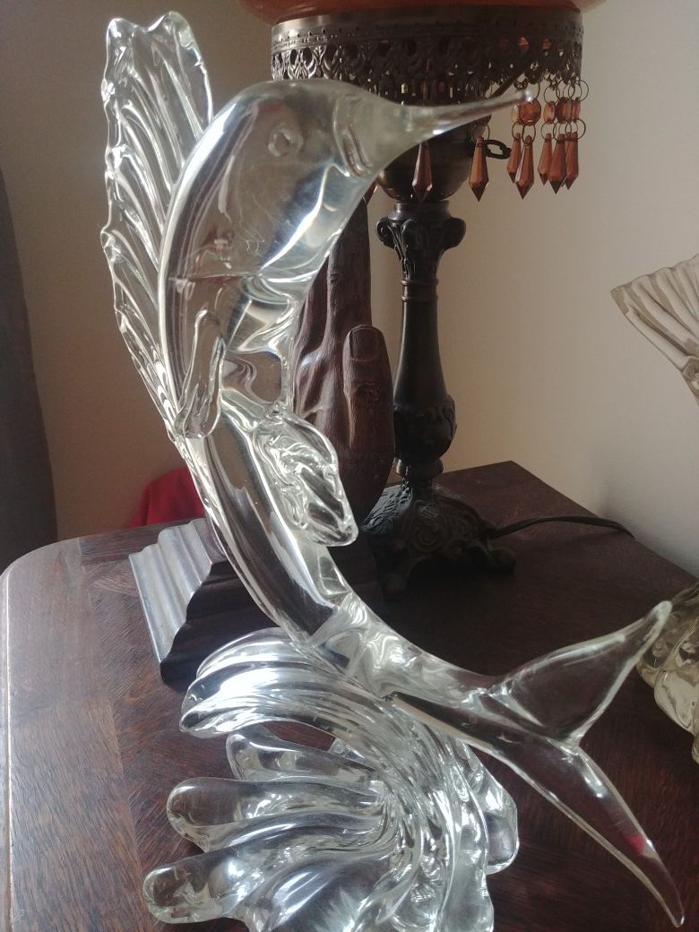 Vintage Murano Glass Dolphin