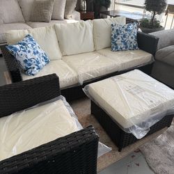 BRAND NEW - Patio Set - Backyard Furniture - Colors Available - Same Day Delivery - No Credit Needed