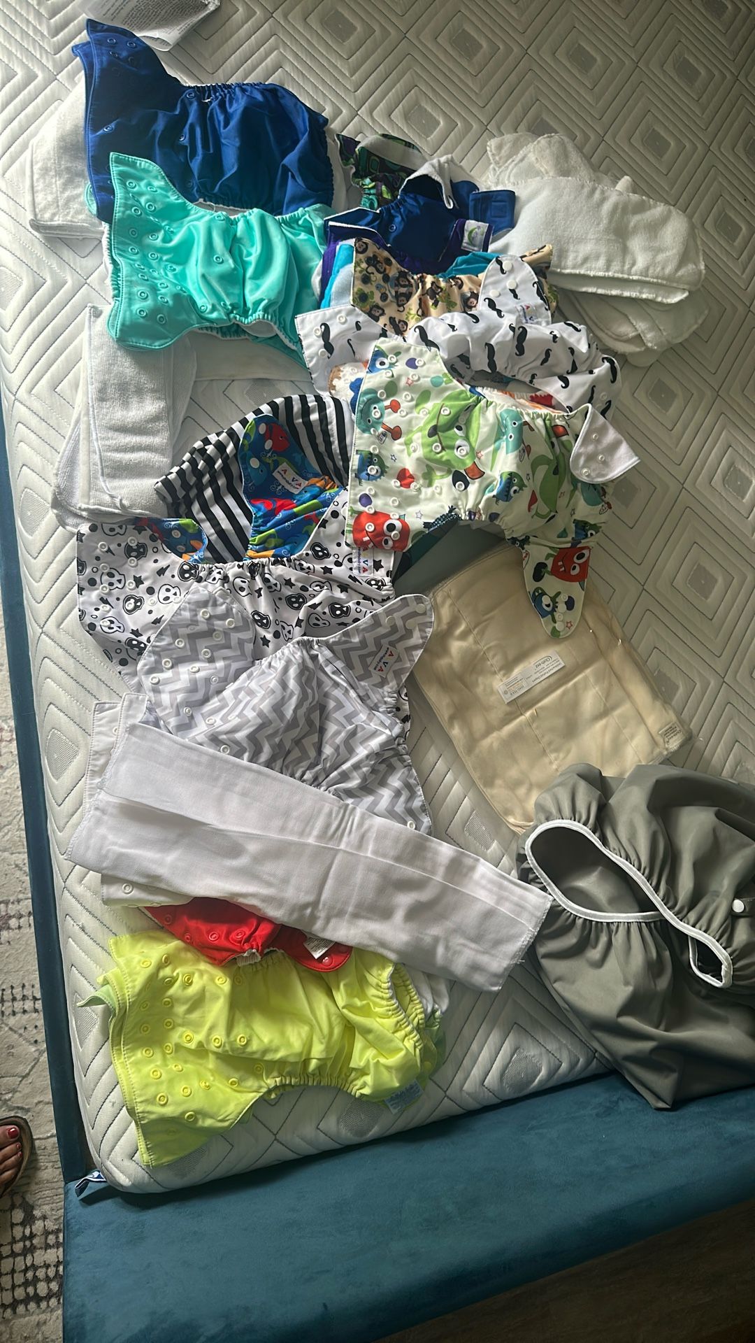 Various Cloth Diaper Inserts Covers Prefolds