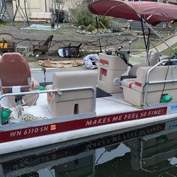 2018 Hotwoods 615 4 pontoons for more stability