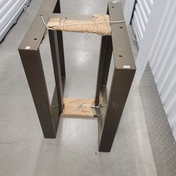 very heavy metal table base