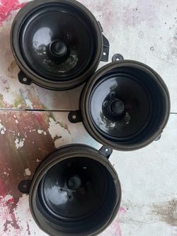 3 Speakers from 2017 Subaru WRX