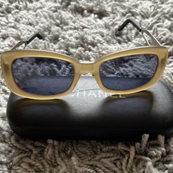 Authentic Vintage Chanel Sunglasses Womens 