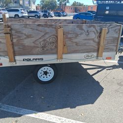 Aliminum utility trailor